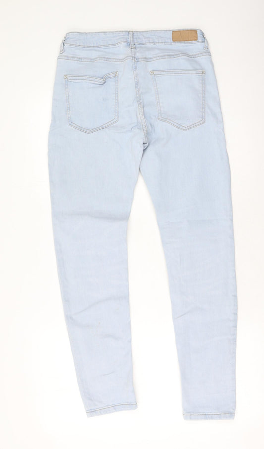 Denim & Co. Womens Blue Cotton Skinny Jeans Size 30 L30 in Regular