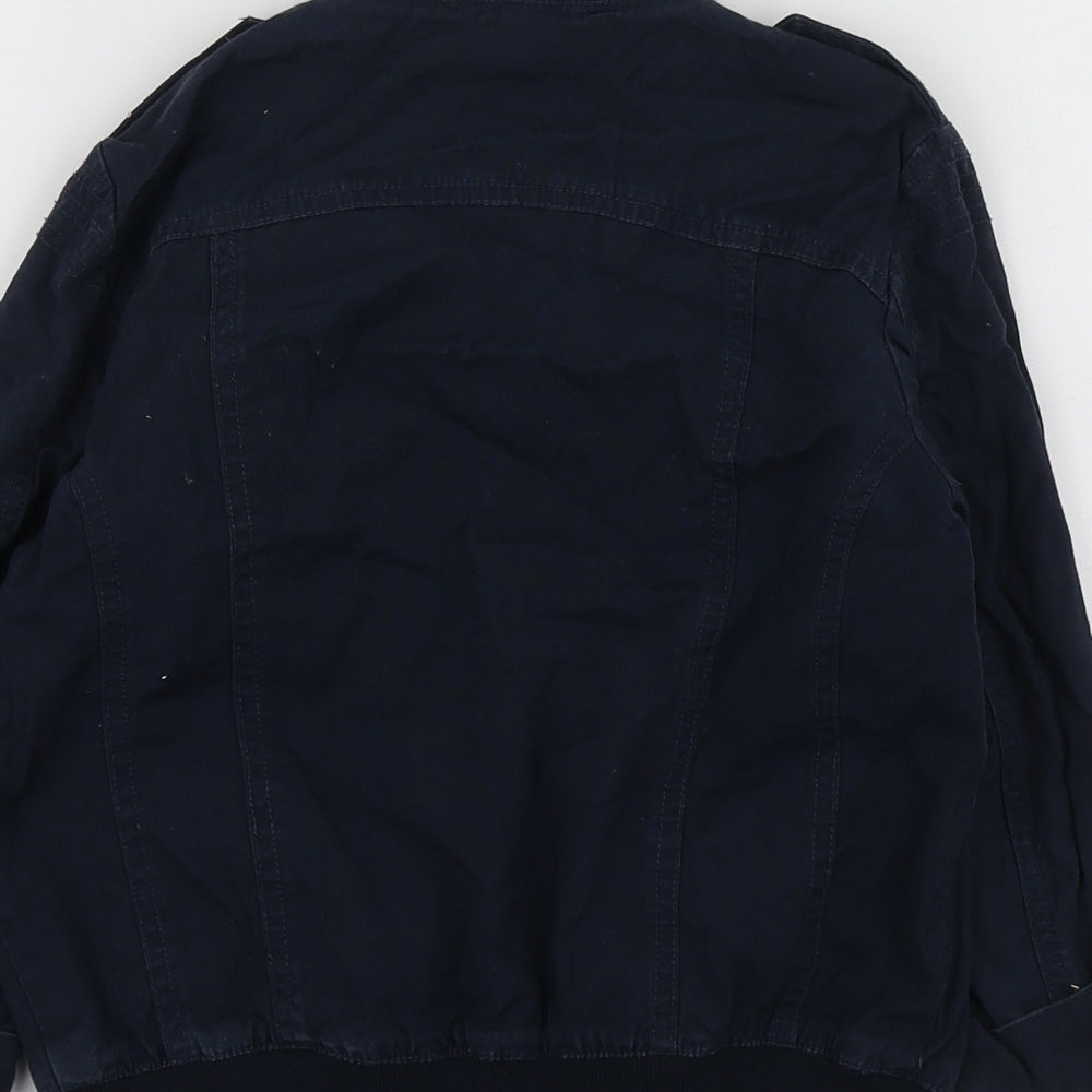 NEXT Boys Blue Bomber Jacket Jacket Size 4-5 Years