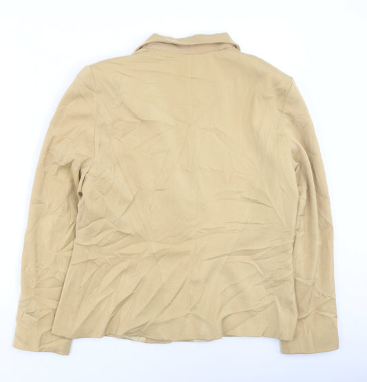Select Womens Brown Jacket Size 8