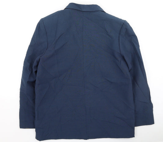 Preworn Womens Blue Jacket Size 14