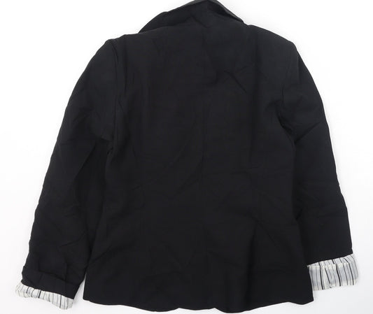 Etam Womens Black Jacket Size 8