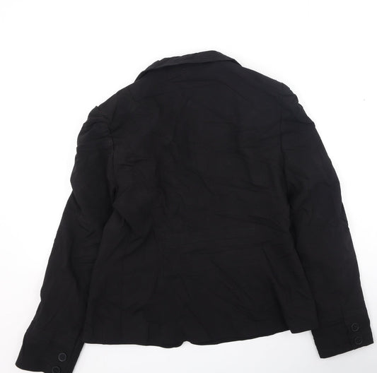 Dorothy Perkins Womens Black Jacket Size 14