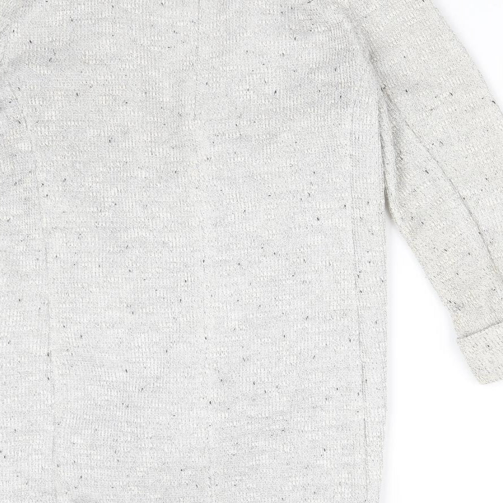New Look Womens Grey Jacket Size 8