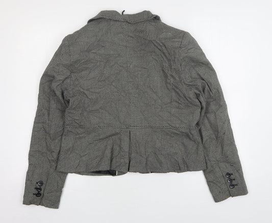 Marks and Spencer Womens Grey Polyester Jacket Suit Jacket Size 16