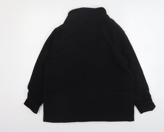 Love Label Womens Black Polyester Jacket Suit Jacket Size 12