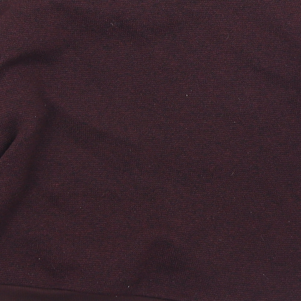 George Boys Purple Polyester Pullover Sweatshirt Size 7-8 Years