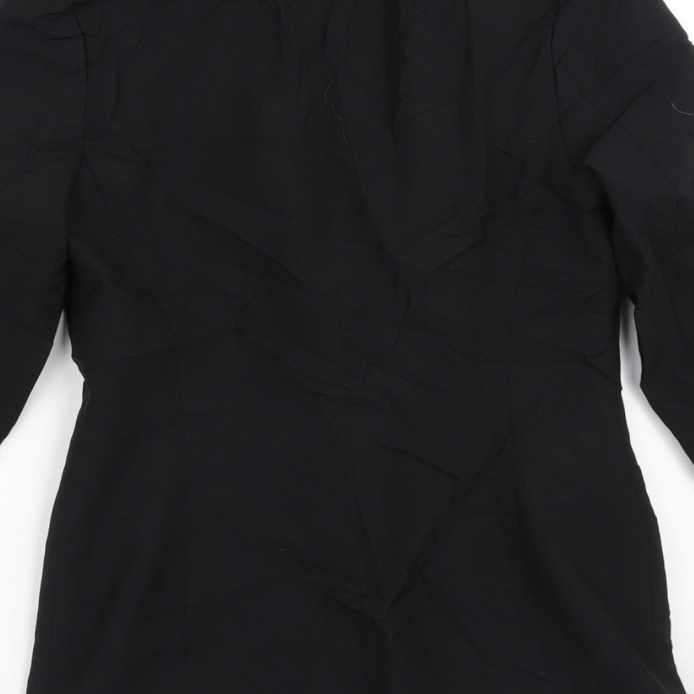 New Look Womens Black Jacket Blazer Size 8