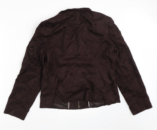 NEXT Womens Brown Jacket Size 16