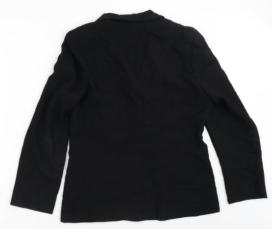Skopes Womens Black Jacket Blazer Size M