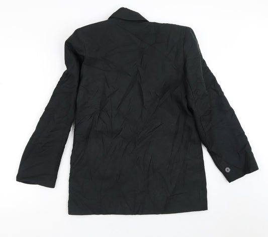 Citilites Womens Black Jacket Blazer Size 12