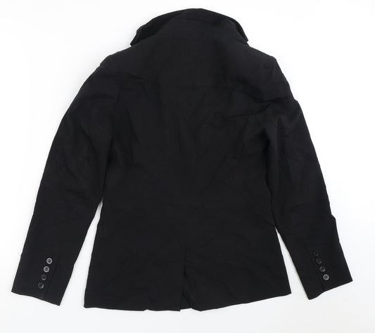 South Womens Black Jacket Blazer Size 10