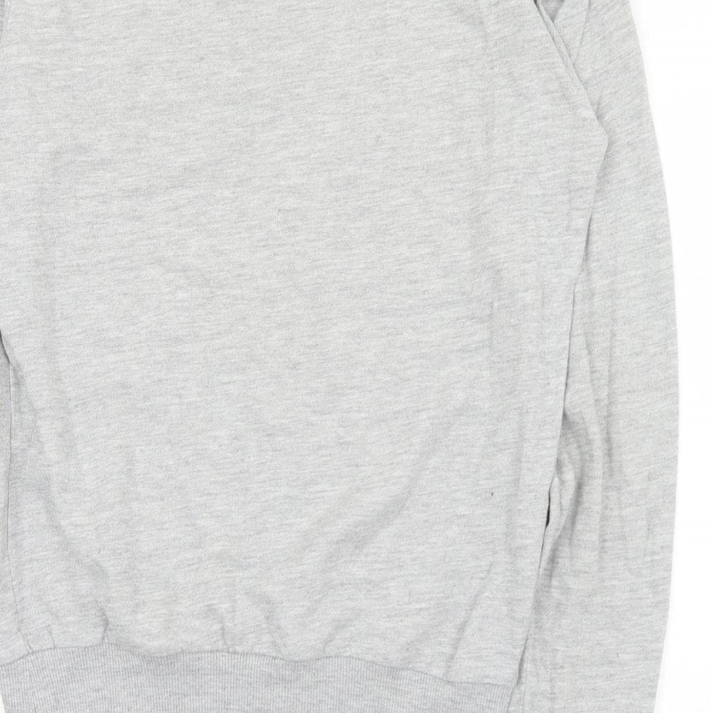 Sesame Street Mens Grey Polyester Pullover Sweatshirt Size XS - Cookie Monster