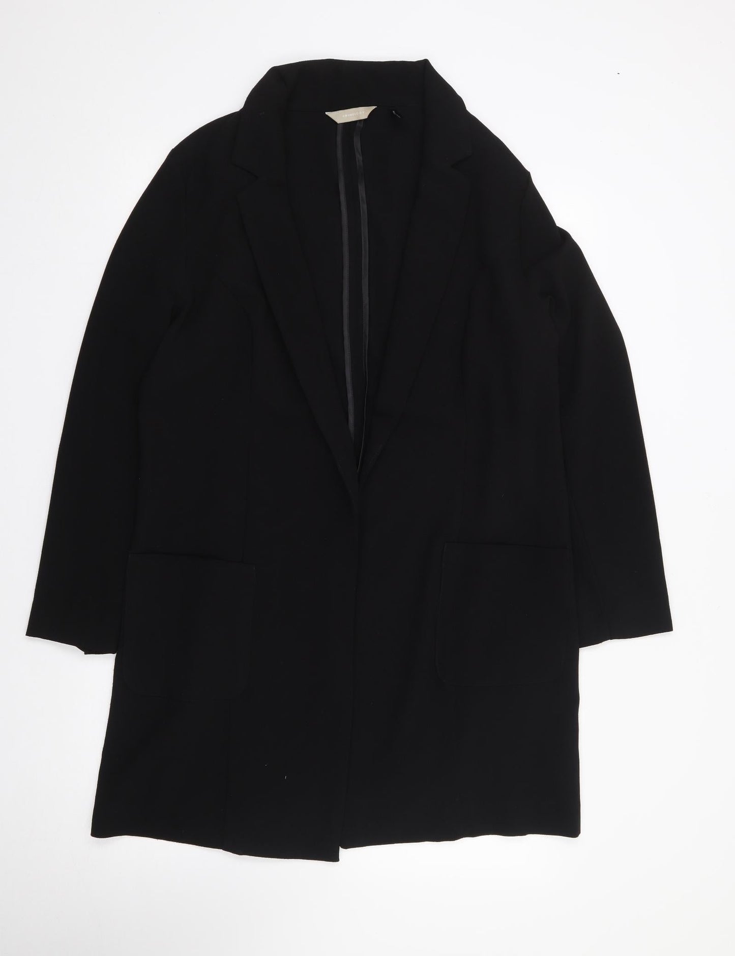 Anthology Womens Black Jacket Blazer Size S