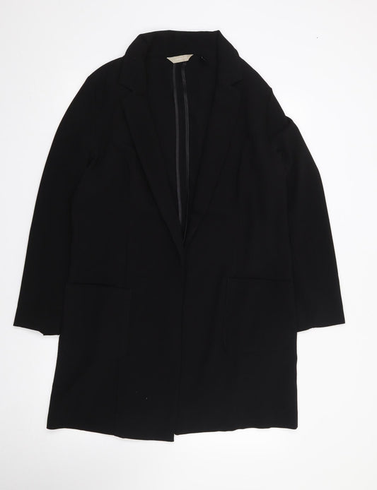 Womens UK Size S Anthology Black Polyester Blazer