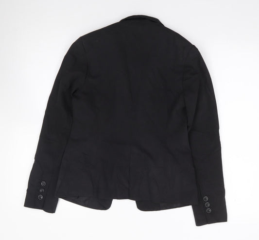 Dorothy Perkins Womens Grey Polyester Jacket Blazer Size 8