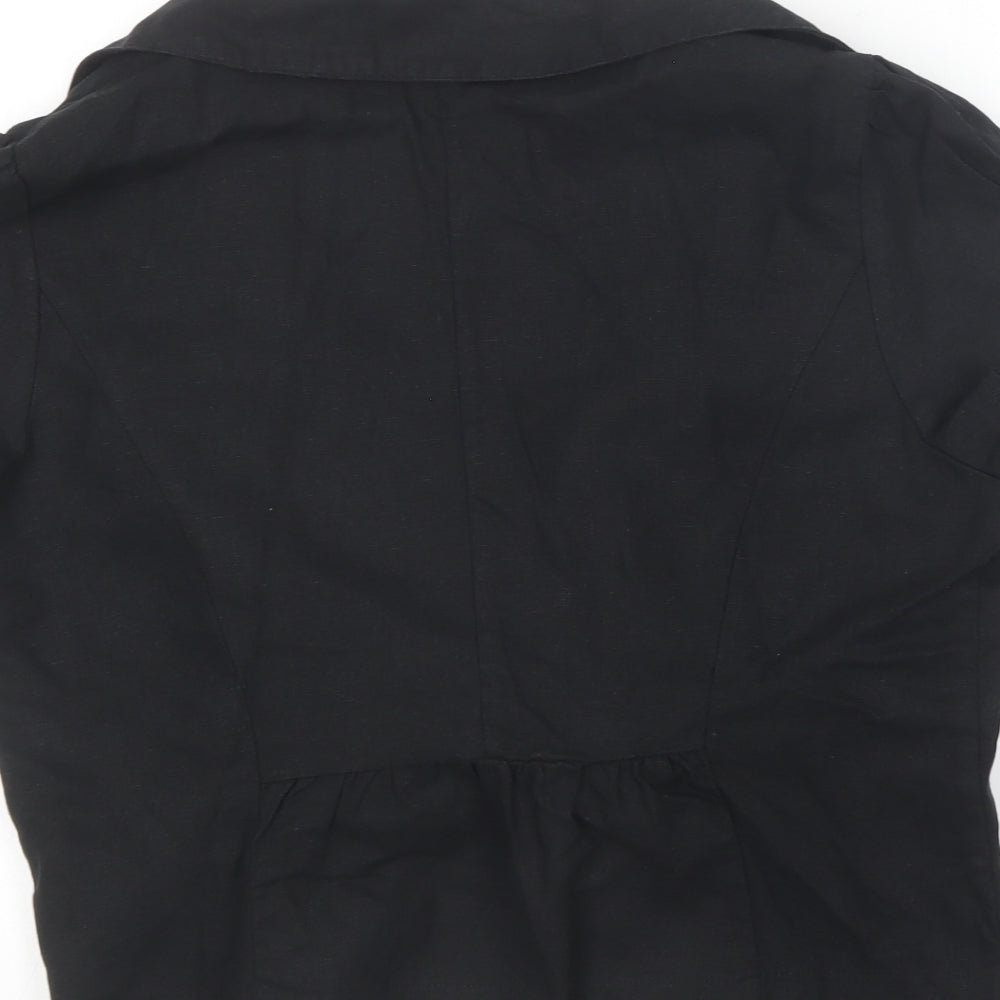 Marks and Spencer Womens Black Jacket Blazer Size 10