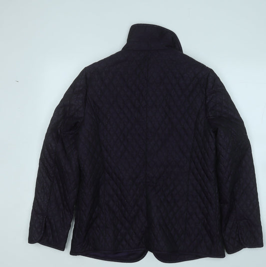 CC Womens Purple Jacket Coat Size 12