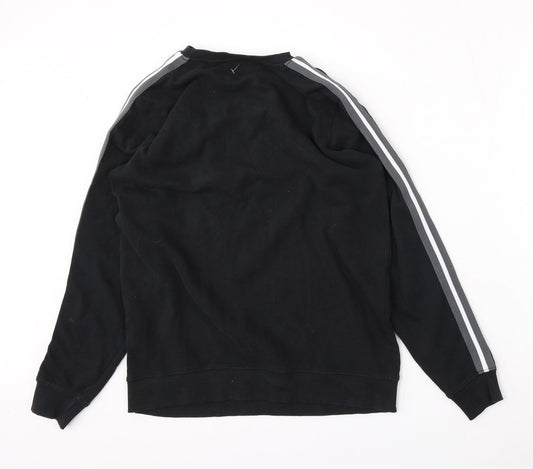 NEXT Boys Black Cotton Pullover Sweatshirt Size 14 Years