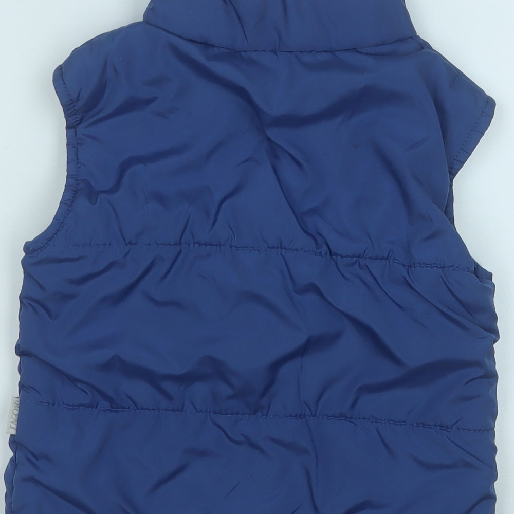 Boni Boys Blue Gilet Jacket Size 6 Years