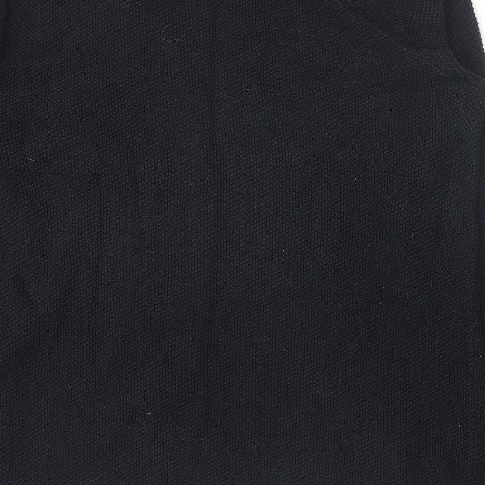 ONLY & SONS Mens Blue Round Neck Cotton Pullover Jumper Size L