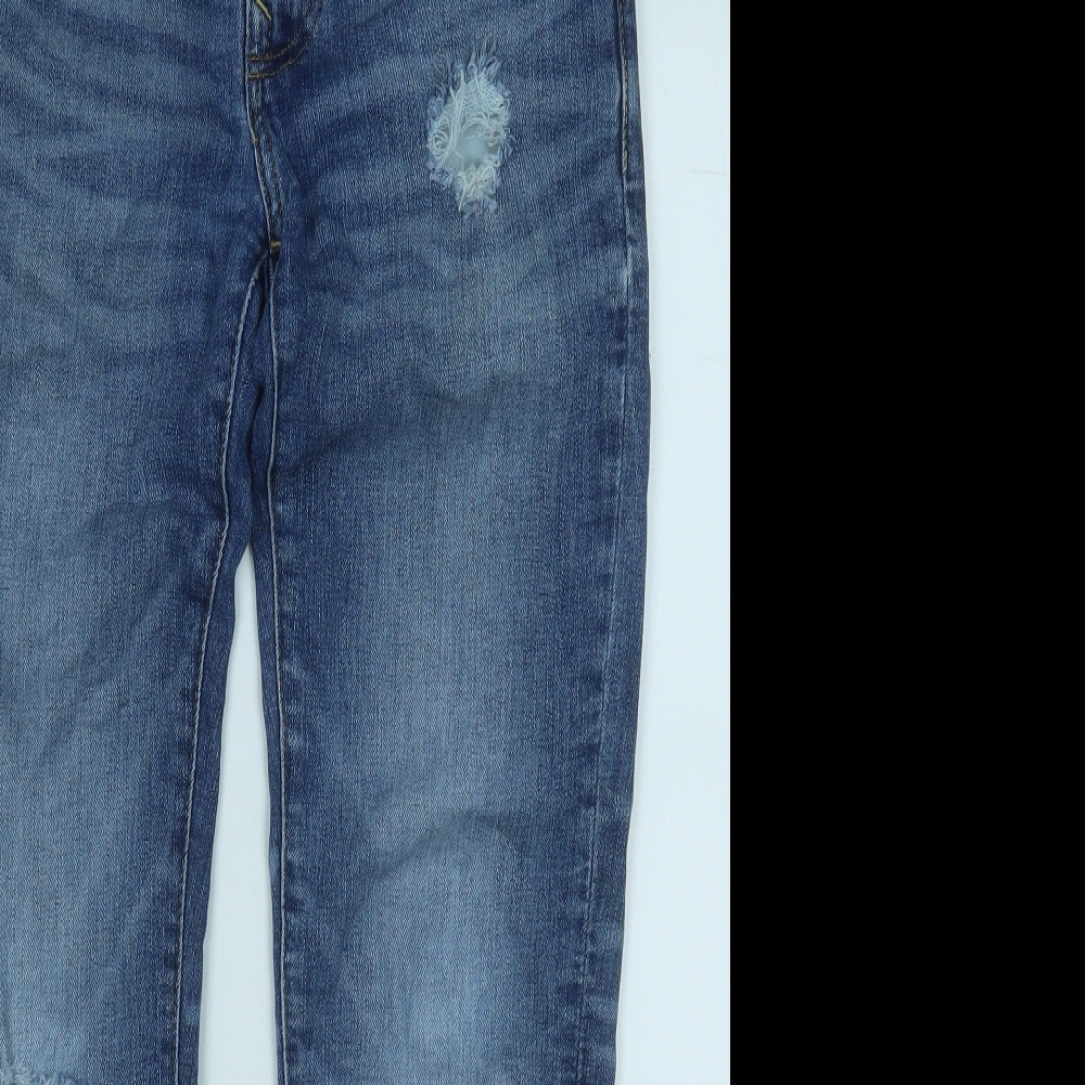 American Eagle Outfitters Mens Blue Cotton Straight Jeans Size 29 in L32 in Regular
