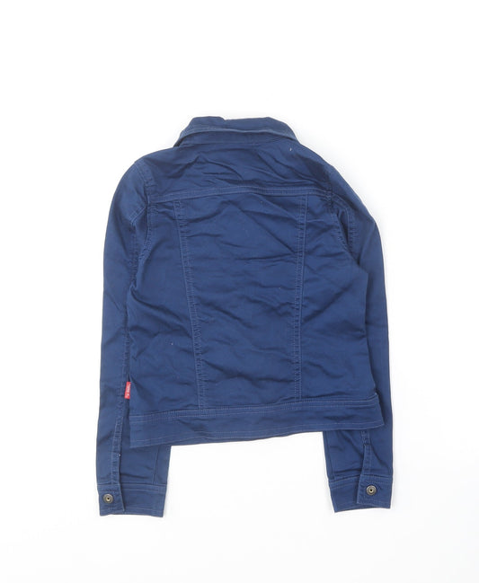 name it Girls Blue Jacket Size 7 Years