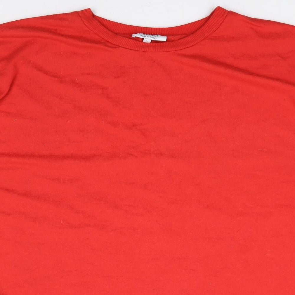 JD Williams Womens Red Polyester Pullover Sweatshirt Size 26 Pullover