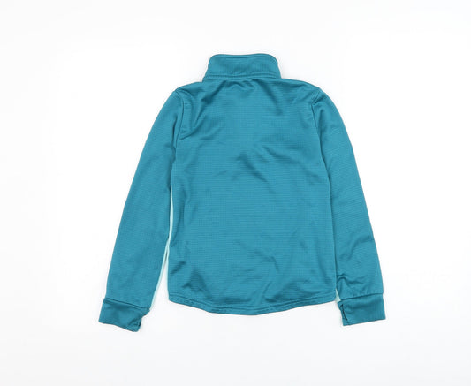 Dunnes Stores Girls Blue Polyester Pullover Sweatshirt Size 8-9 Years Pullover