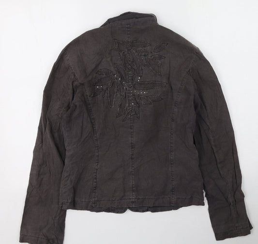 NEXT Womens Brown Jacket Size 12