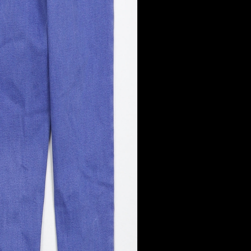 Denim Co Womens Blue Cotton Skinny Jeans Size 10 L24 in Regular Button
