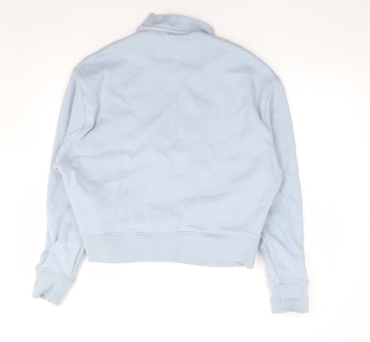 ASOS Womens Blue Cotton Pullover Sweatshirt Size M Pullover
