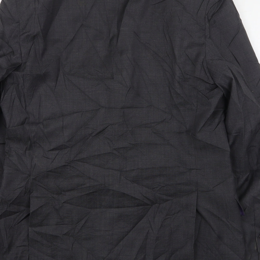 Marks and Spencer Mens Grey Wool Jacket Suit Jacket Size 40