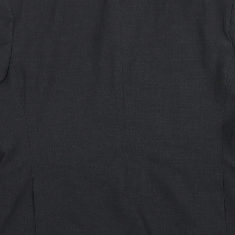 Marks and Spencer Mens Grey Polyester Jacket Suit Jacket Size 42