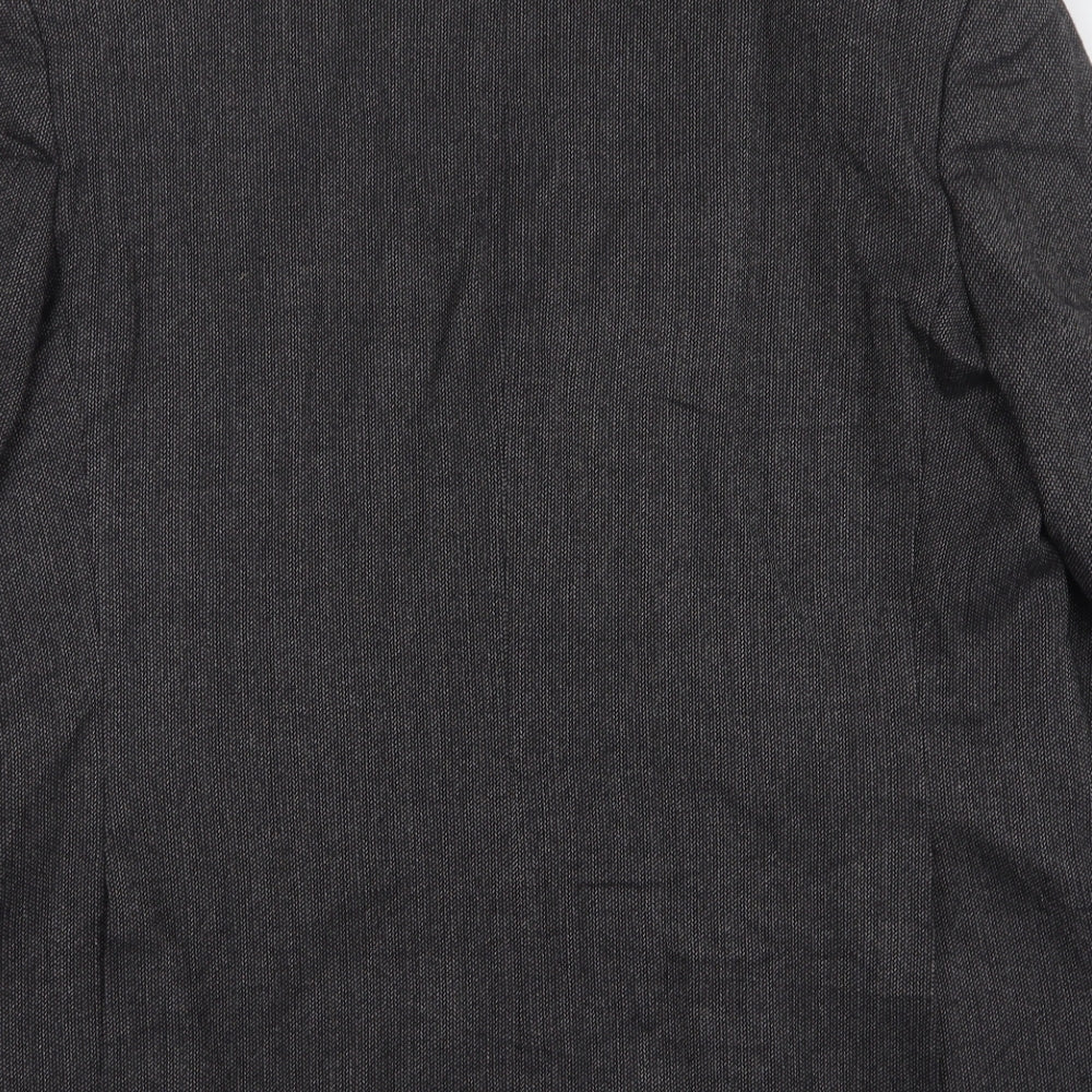 Marks and Spencer Mens Grey Wool Jacket Suit Jacket Size 44