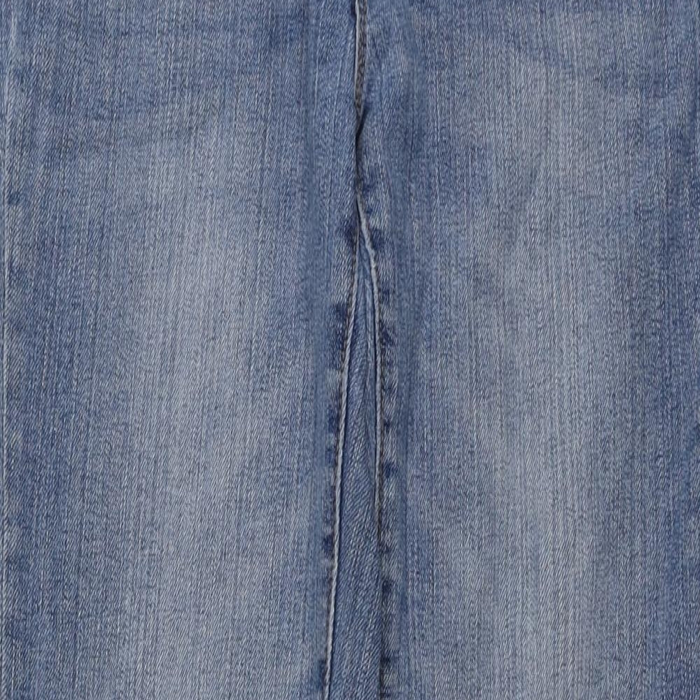 Gap Womens Blue Cotton Skinny Jeans Size 6 L26 in Regular