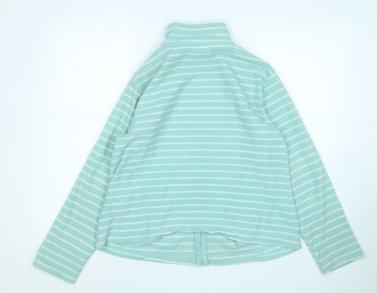 ANNE DE LANCAY Womens Green Jacket Size S