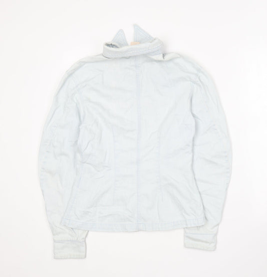H&M Womens Blue Jacket Size 6
