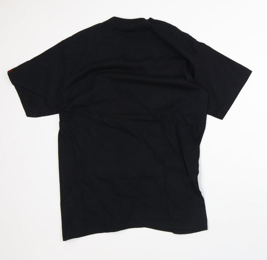 The First Emporer Mens Black Polyester T-Shirt Size M Crew Neck - China Terracotta Army