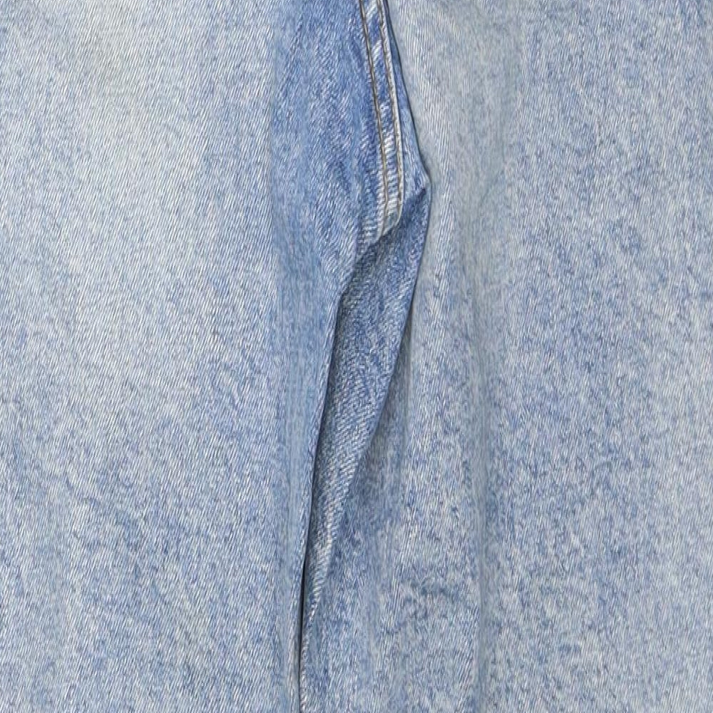 &Denim Womens Blue Cotton Tapered Jeans Size 8 L26 in Slim