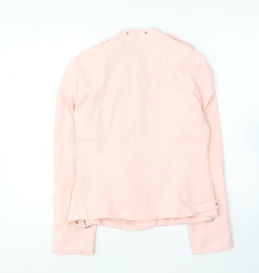 Just Addict Womens Pink Jacket Size M