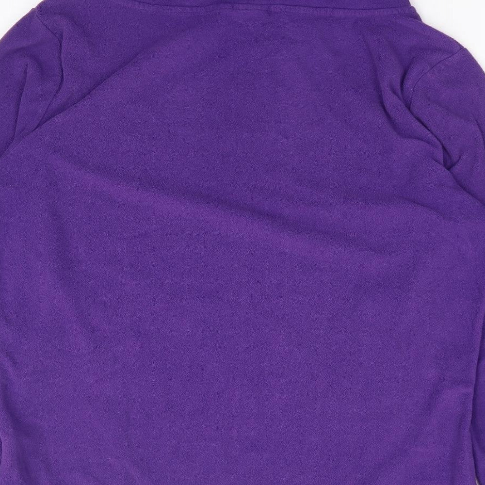 Gelert Womens Purple Polyester Pullover Sweatshirt Size 12 Pullover
