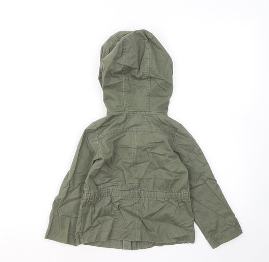 Gwians Closet Girls Green Jacket Size 2 Years