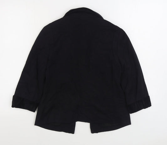 Oooperative Womens Black Jacket Blazer Size M
