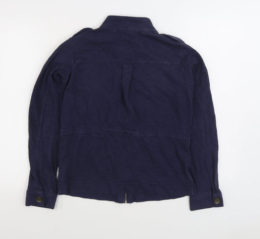 NEXT Womens Blue Jacket Size 6 Zip