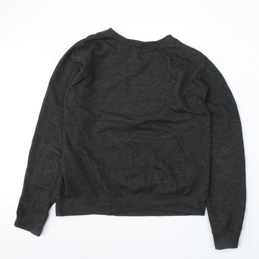 TMR Originals Womens Grey Polyester Pullover Sweatshirt Size 10