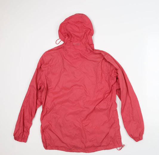 Hi Gear Womens Pink Rain Coat Coat Size 12 Zip
