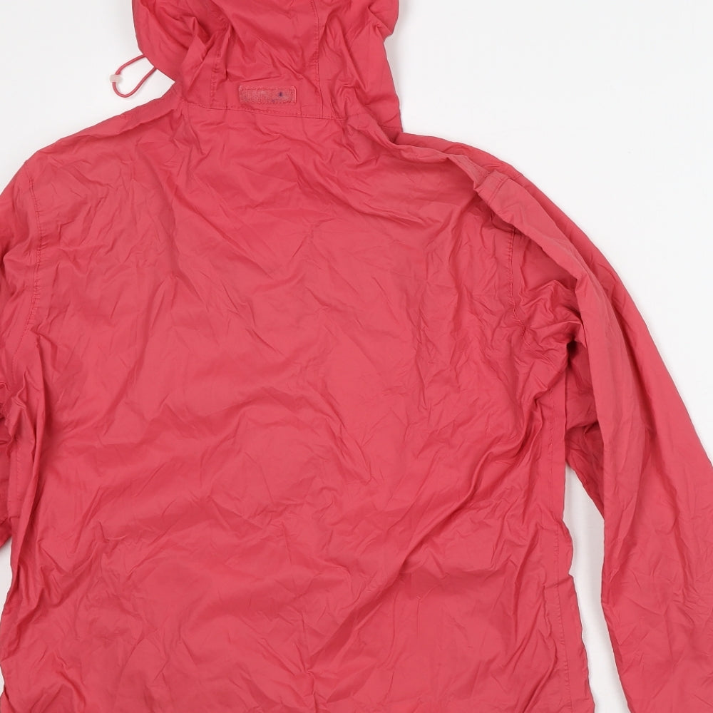 Hi Gear Womens Pink Rain Coat Coat Size 12 Zip
