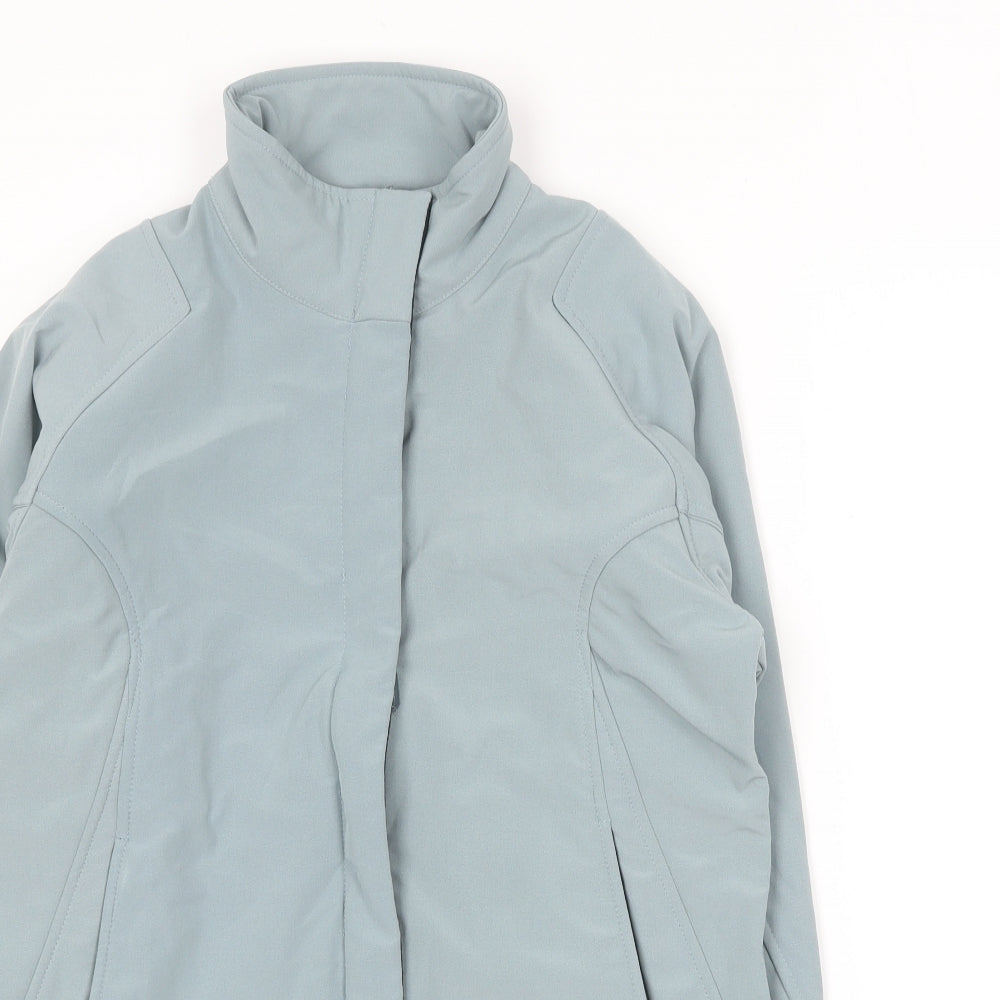 Mountain Pass Womens Blue Jacket Coat Size 10 Zip