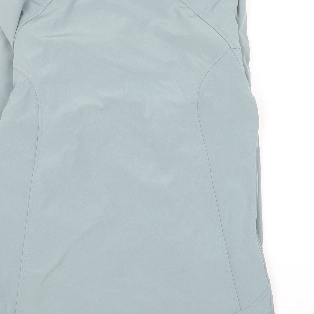 Mountain Pass Womens Blue Jacket Coat Size 10 Zip