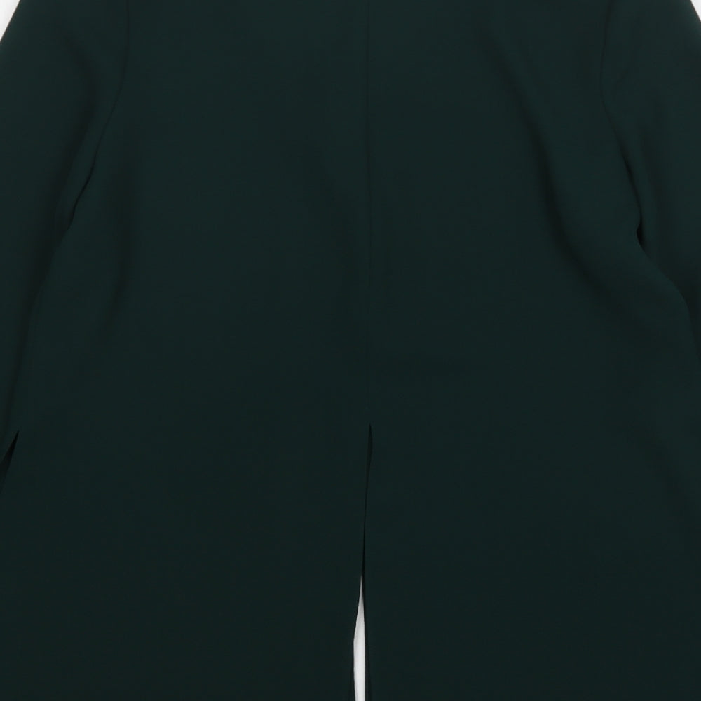 IQ Womens Green Jacket Blazer Size 10